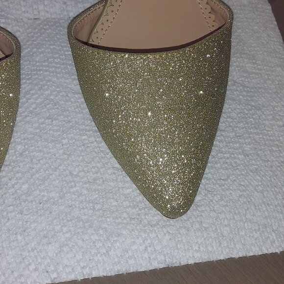 Gold kitten heel - Picture 3 of 7